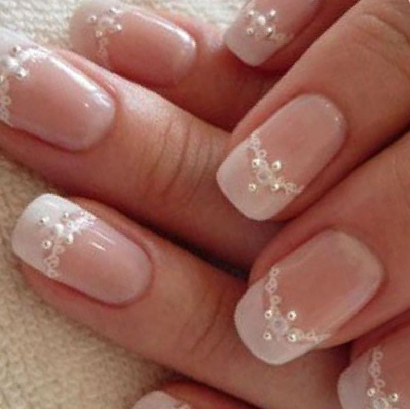 Acrylic Nail Designs For Weddings
 17 Cute Nail Designs For A Wedding StylePics