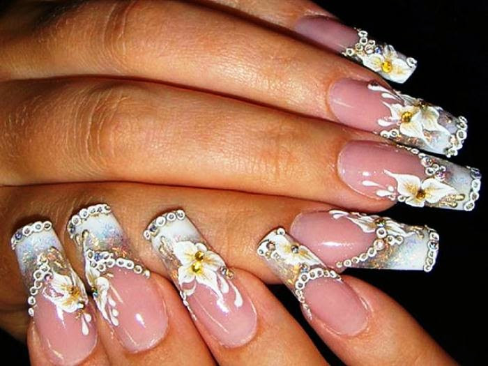 Acrylic Nail Designs For Weddings
 Summer Acrylic nail designs
