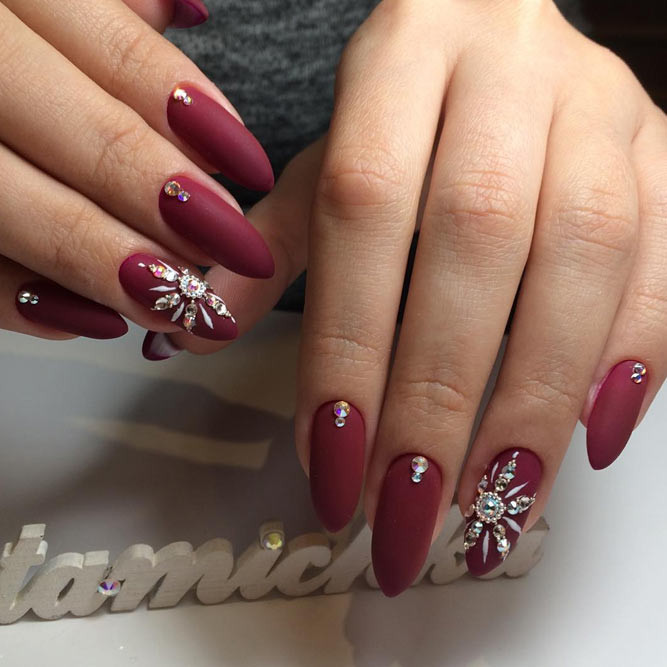 Acrylic Nail Designs With Rhinestones
 21 Ideas of Perfect Matte Acrylic Nails