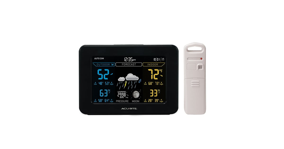 Acurite My Backyard Weather
 AcuRite Weather Station with Forecast Temperature Humidity