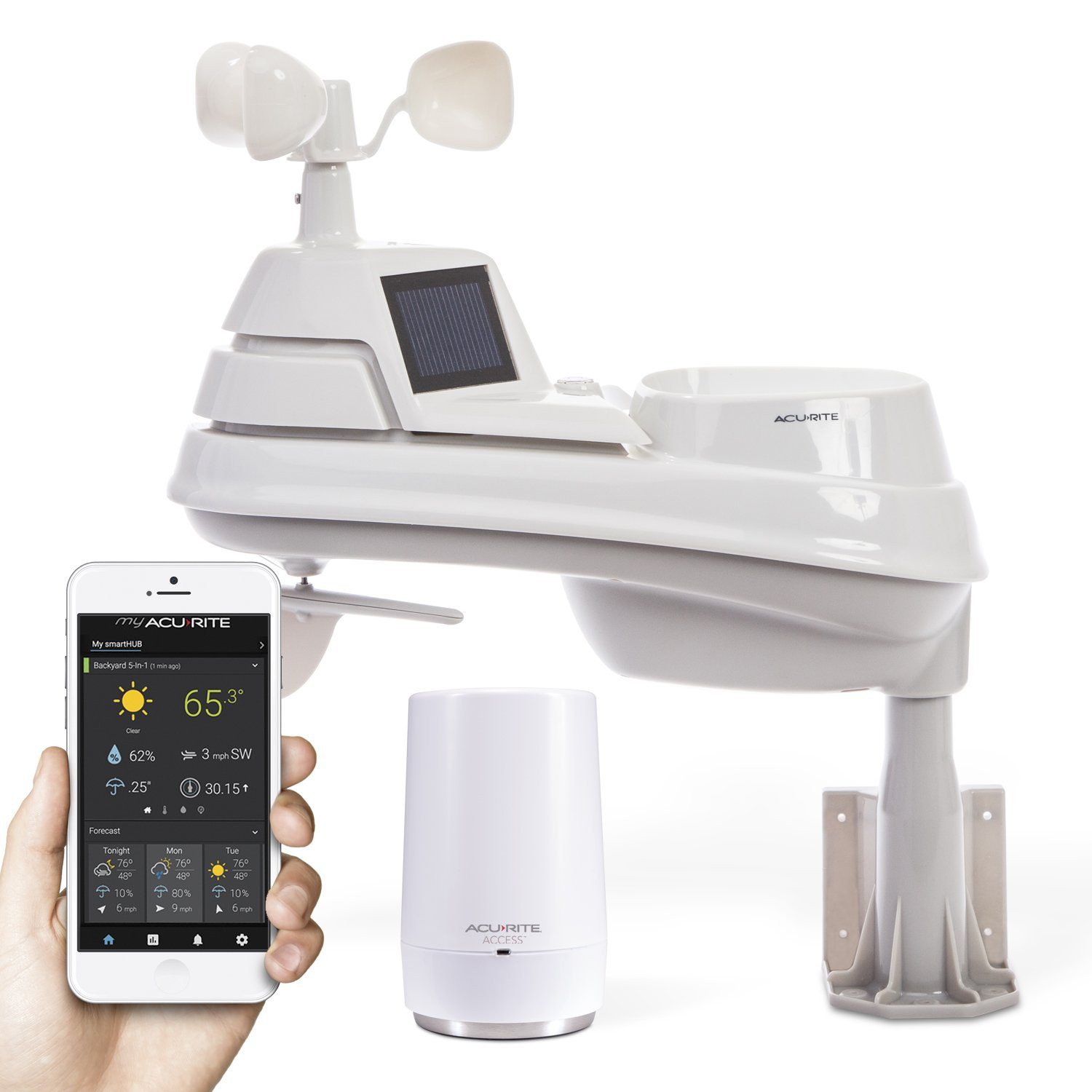 Acurite My Backyard Weather
 AcuRite M Weather Station with Access for Remote