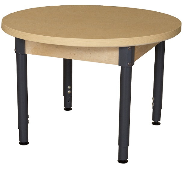 Adjustable Kids Table
 Wood Designs Activity Table W Adjustable Legs 36" Round
