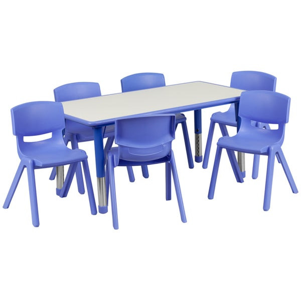 Adjustable Kids Table
 14 5 23 5 Inch Height adjustable Plastic Preschool Table