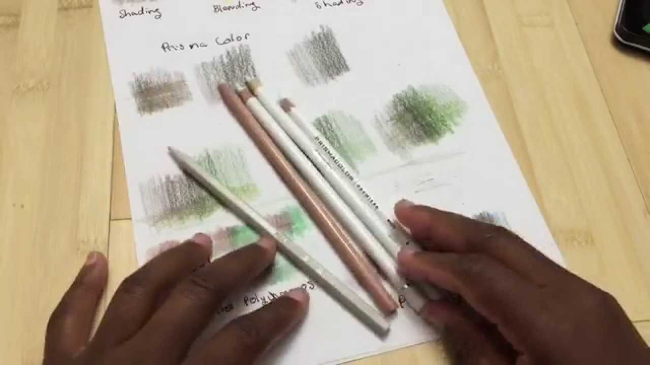 Adult Coloring Book Pencils
 Blending colored pencils for adult coloring books with dry