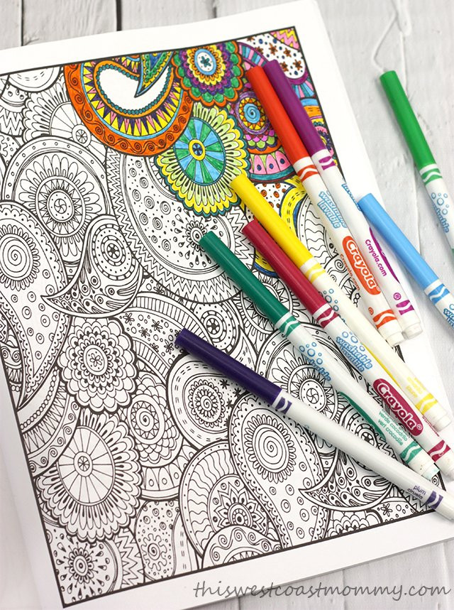 Adult Coloring Books And Pencils
 Relax with Adult Colouring Books from Vintage Pen Press