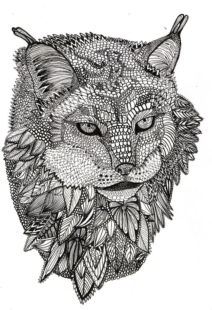 Adult Coloring Books Animals
 Animals coloring pages for adults to and print
