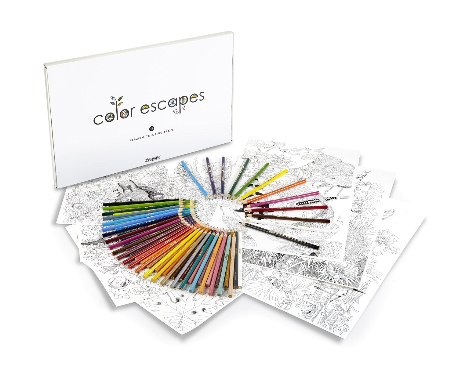Adult Coloring Books Crayola
 Crayola Color Escapes Adult Coloring Books Coloring Pages