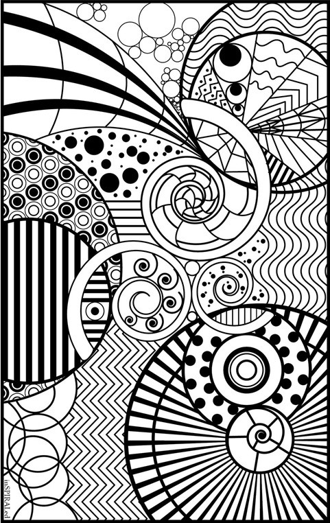 Adult Coloring Books Crayola
 InSPIRALed Adult Colouring Page