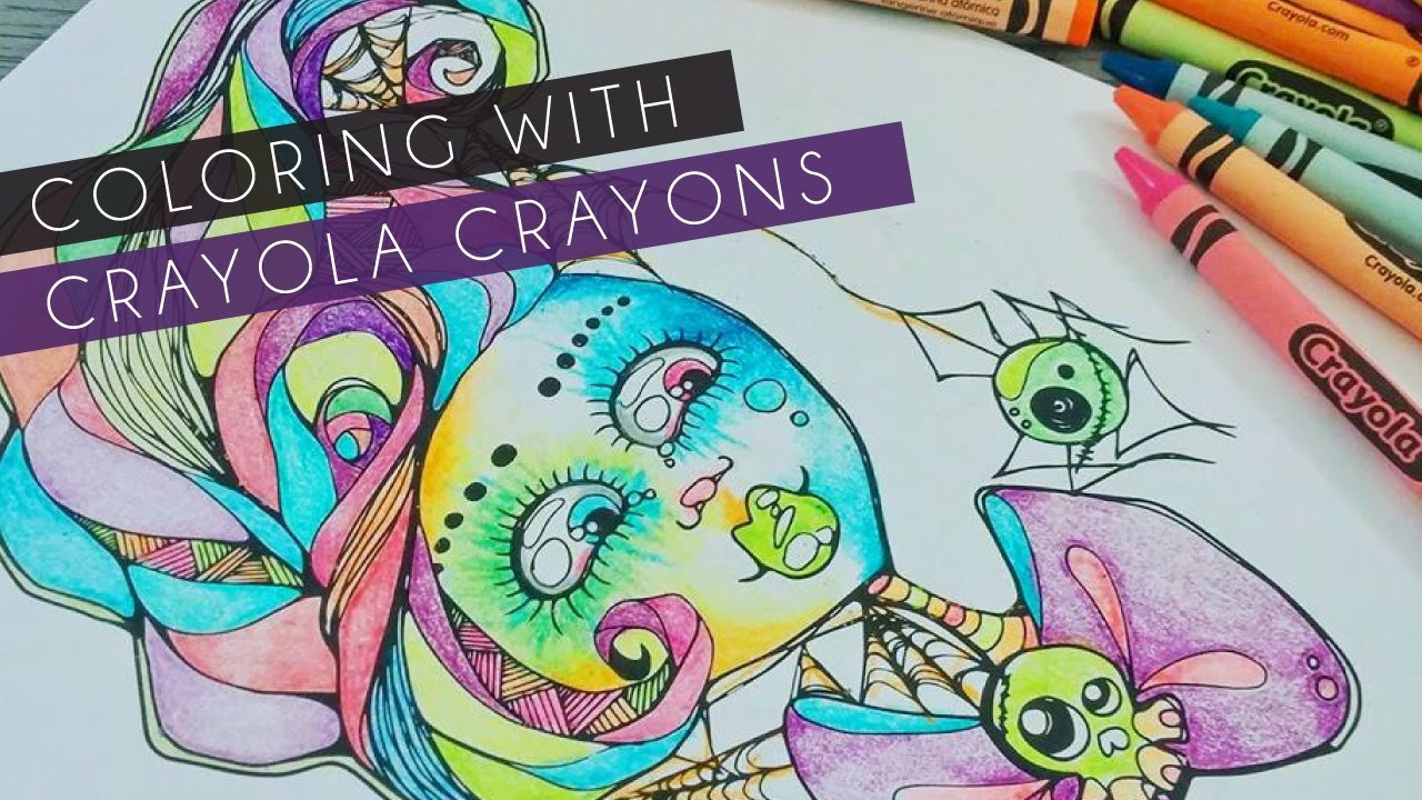 Adult Coloring Books Crayola
 Coloring with Crayola Crayons