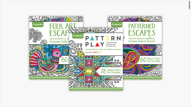 Adult Coloring Books Crayola
 Crayola launches its first coloring books for adults