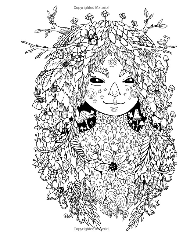 Adult Coloring Books Enchanted Forest
 The Hidden Spirits of the Enchanted Forest Adult