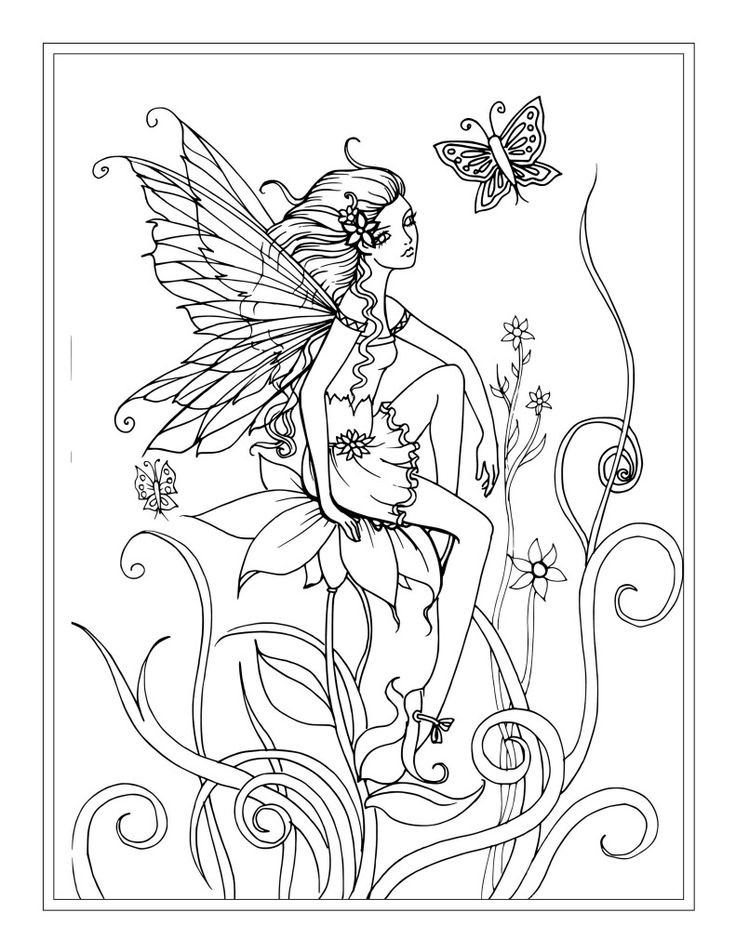 Adult Coloring Pages Fairy
 25 best Molly Harrison Free Coloring Pages Direct From