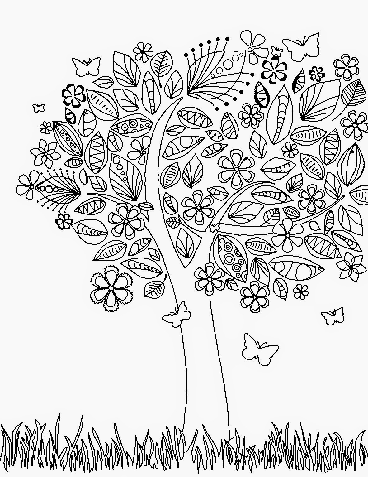 Adult Coloring Pages Free Printables
 Coloring Pages Blog – Download Coloring pages for Kids