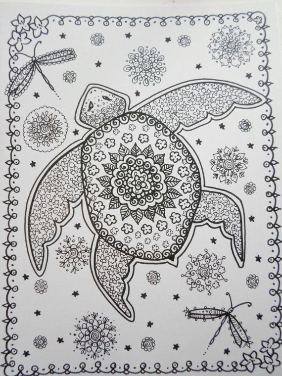 Adult Coloring Pages Turtle
 COLORING BOOK Sea TuRtLEs Coloring Book You be the ARTIST