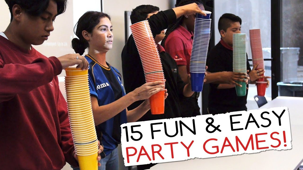 Adult Games For Birthday Party
 15 Fun & Easy Party Games For Kids And Adults Minute to