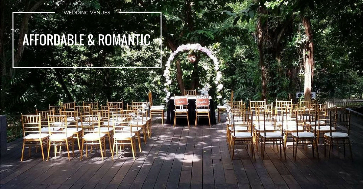 Affordable Wedding Venues
 8 Romantic But Affordable Wedding Venues In Singapore