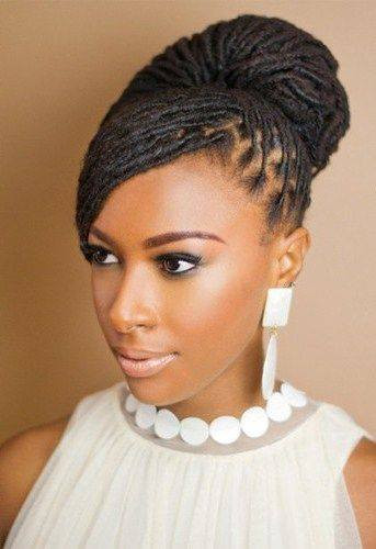 African American Bridesmaid Hairstyles
 African American Wedding Hairstyles & Hairdos Locs in