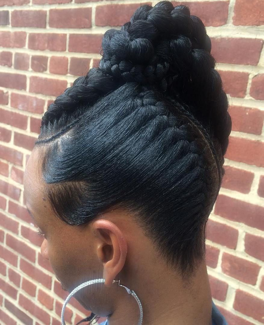 African American Updo Hairstyles
 70 Best Black Braided Hairstyles That Turn Heads in 2019
