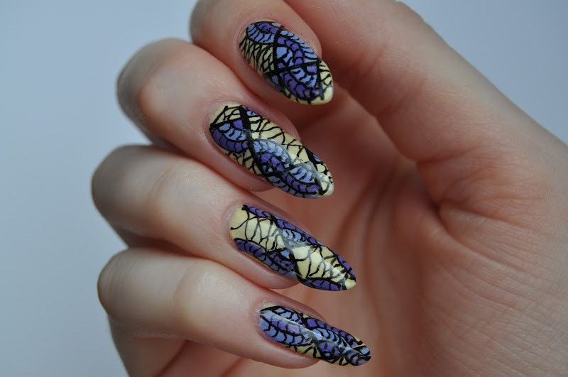 African Nail Designs
 African print inspired nail art