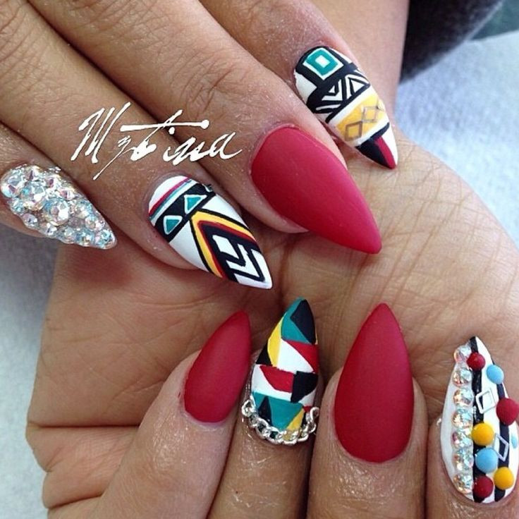 African Nail Designs
 87 best African Inspired Nails images on Pinterest