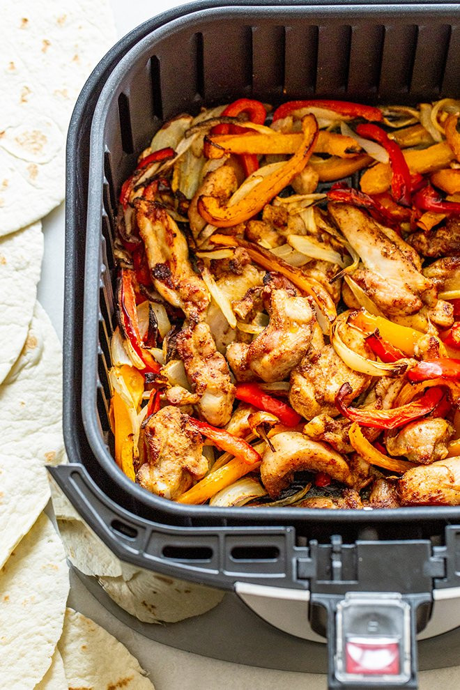 Air Fryer Chicken Fajitas
 Air Fryer Chicken Fajita Dinner Cook the Story