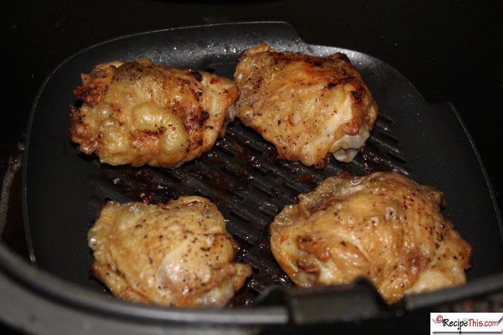 Air Fryer Chicken Thighs
 Air Fryer Chicken Thighs & Instant Pot Root Mash