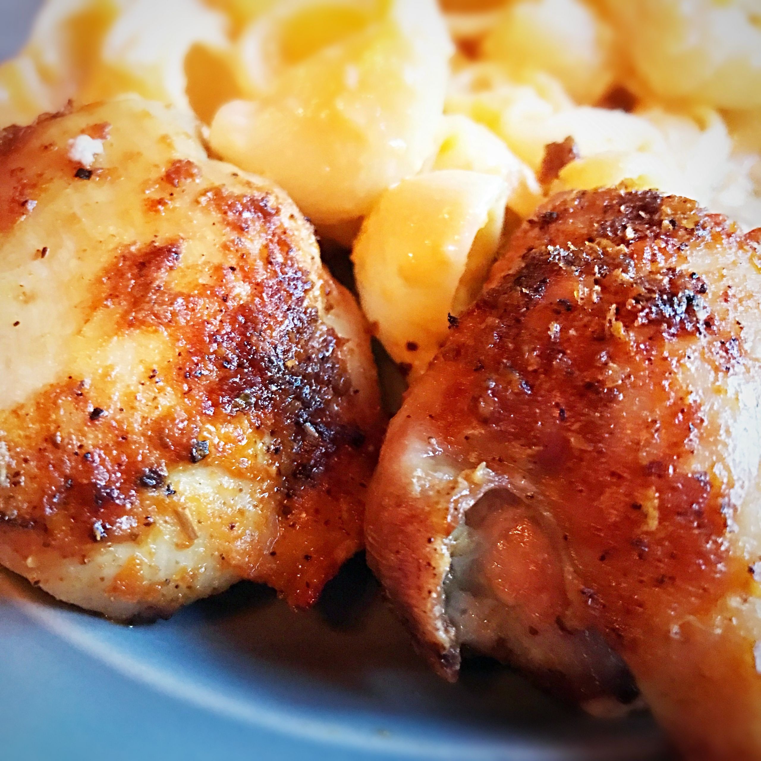 Air Fryer Chicken Thighs
 Air Fryer “That Man’s Chicken” Thighs 4 – 5 Smart Points