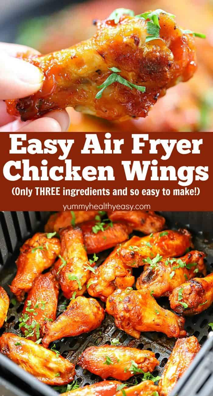 Air Fryer Chicken Wings Recipe
 Air Fryer Chicken Wings Recipe Yummy Healthy Easy