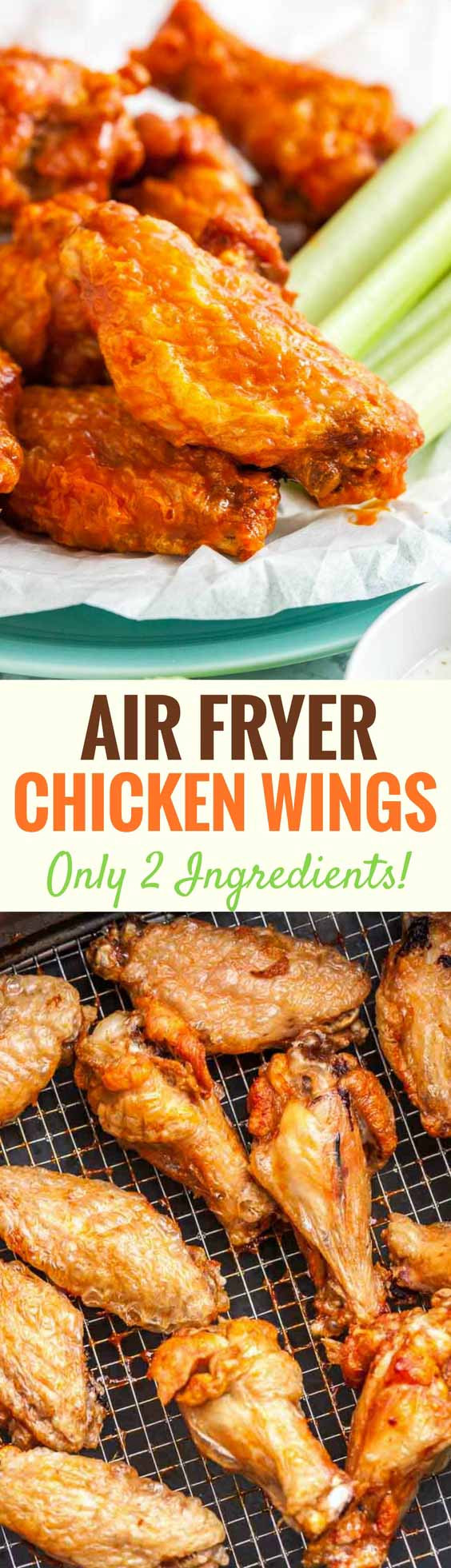 Air Fryer Chicken Wings Recipe
 Air Fryer Chicken Wings Extra Crispy 