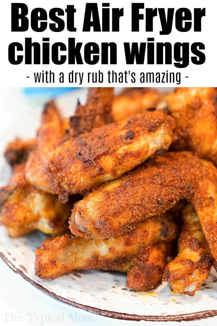 Air Fryer Chicken Wings Recipe
 Air Fryer Wings Recipe Dry Rub for Wings Ninja Foodi Wings