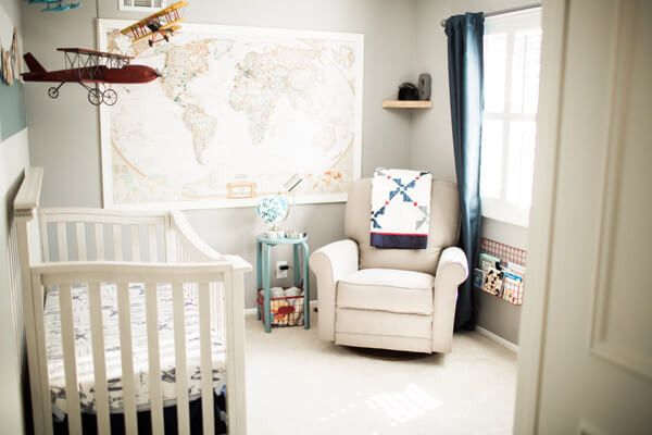 Airplane Baby Decor
 100 Cute Baby Boy Room Ideas