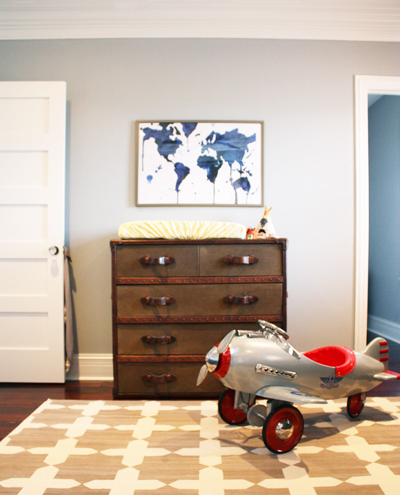 Airplane Baby Room Decor
 I Heart Pears Sophisticated boy nursery