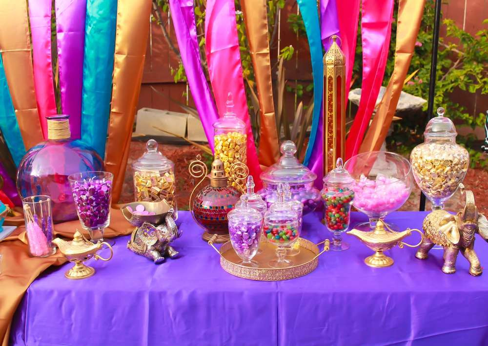 Aladdin Birthday Party
 Arabian Aladdin Theme Birthday Party Ideas