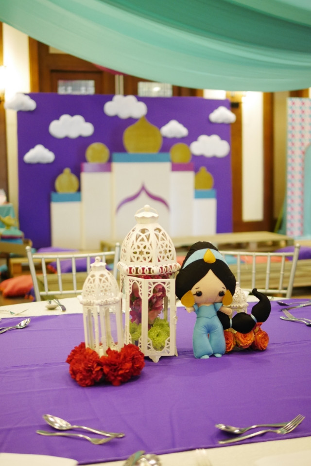Aladdin Birthday Party
 Genie’s Princess Jasmine of Disney Aladdin Themed Party