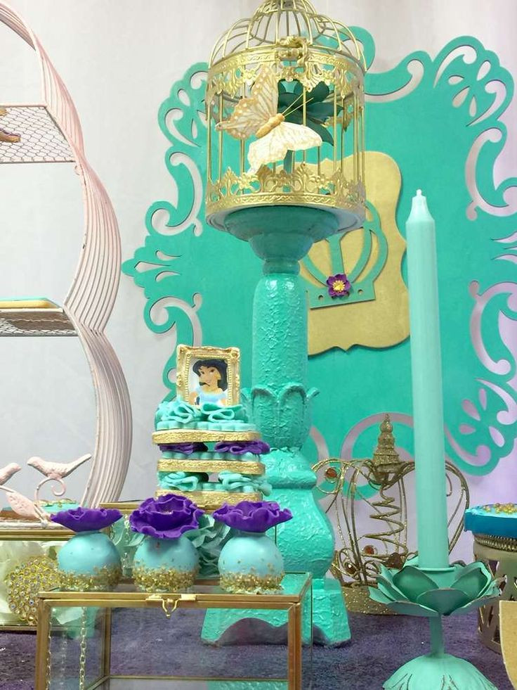 Aladdin Birthday Party
 Jasmine Aladdin Birthday Party Ideas in 2019