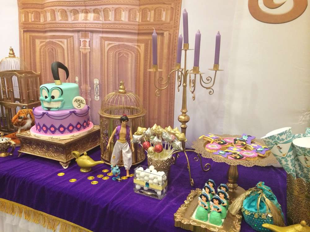 Aladdin Birthday Party
 Princess Jasmine Birthday Party Ideas