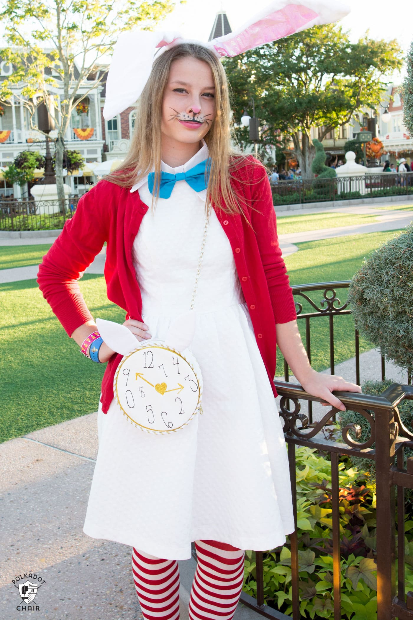 Alice And Wonderland DIY Costume
 New Alice Bag Sewing Pattern The Polka Dot Chair