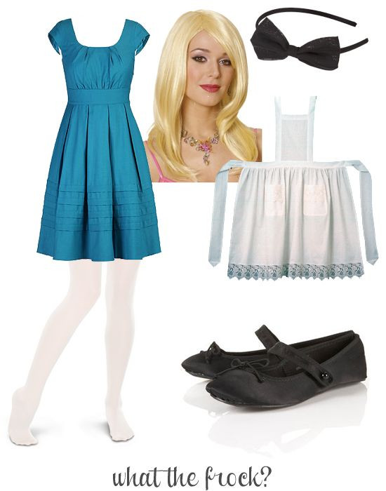 Alice And Wonderland DIY Costume
 What the Frock Affordable Fashion Tips Celebrity Looks