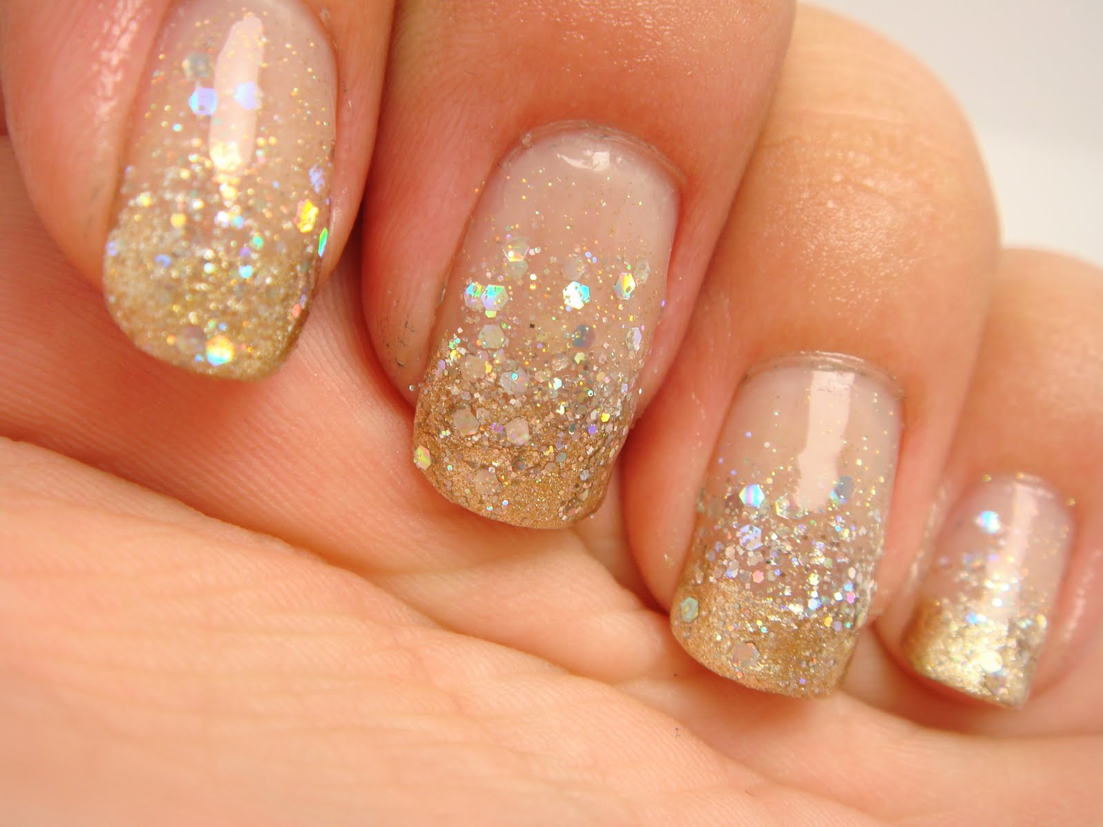 All Glitter Nails
 All Nail and Cosmetics Gold and Silver Glitter Gra nt