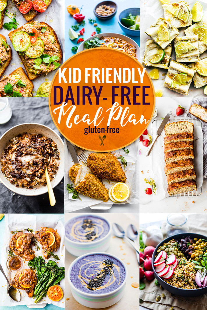 Allergy Free Recipes For Kids
 Kid Friendly Dairy Free Meal Plan