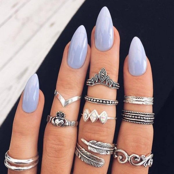 Almond Nail Designs 2020
 27 Almond Shaped Nail Designs and Ideas in Trend Now [2020