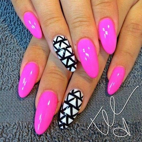 Almond Shaped Nail Designs
 Trend Alert Almond Nails