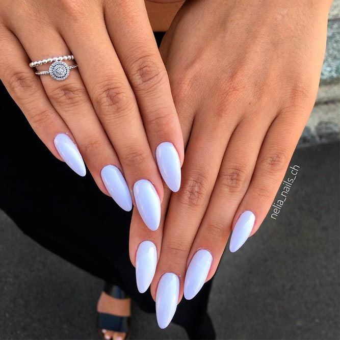 Almond Shaped Nail Ideas
 Best Hues For Almond Shaped Nails