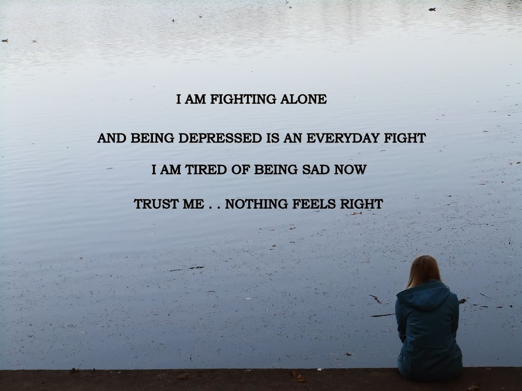 Alone Quotes Sad
 Depressing Quotes About Being Alone QuotesGram