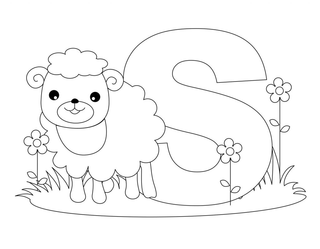 Alphabet Coloring Pages For Toddlers
 Free Printable Alphabet Coloring Pages for Kids Best