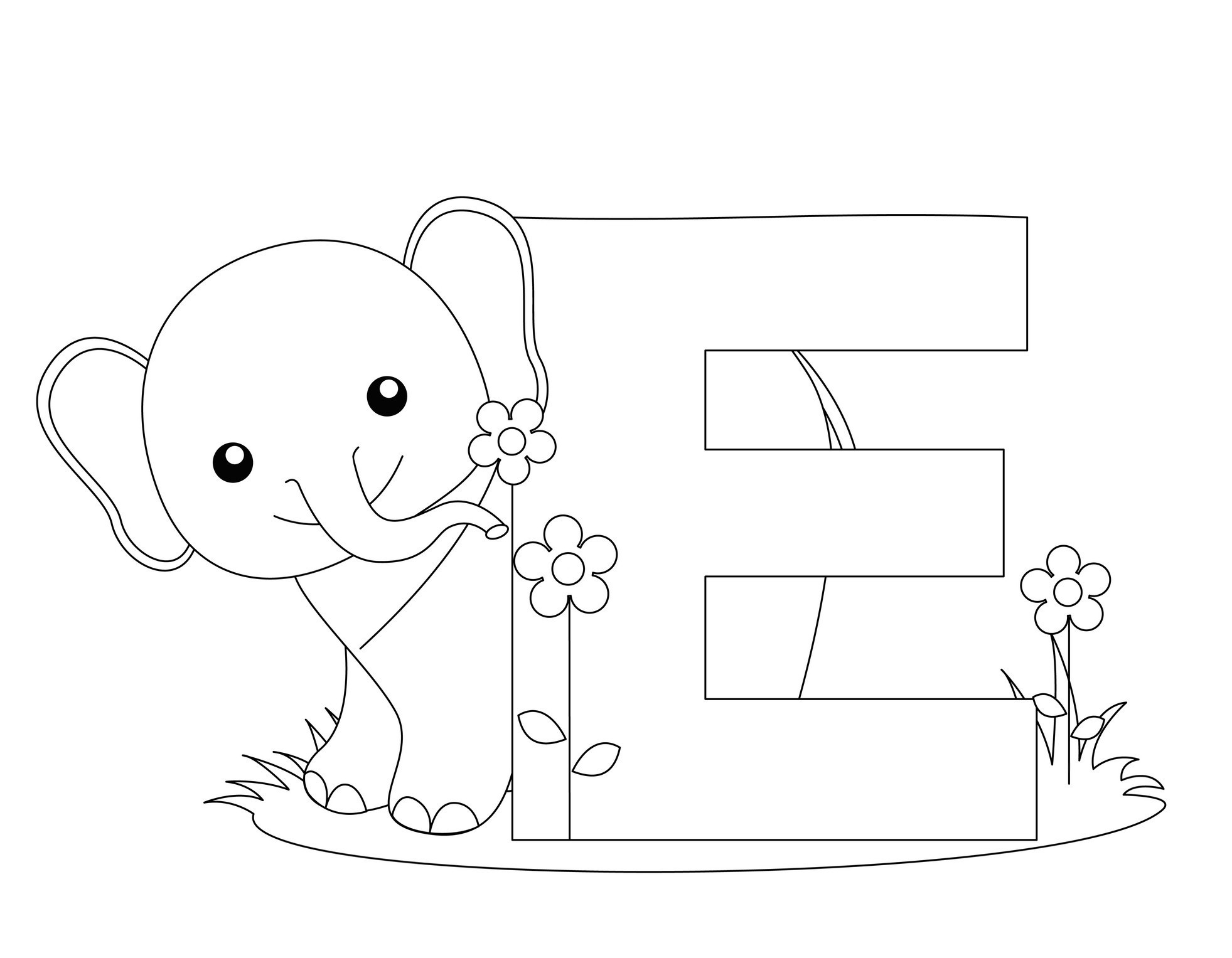 Alphabet Coloring Pages For Toddlers
 Free Printable Alphabet Coloring Pages for Kids Best