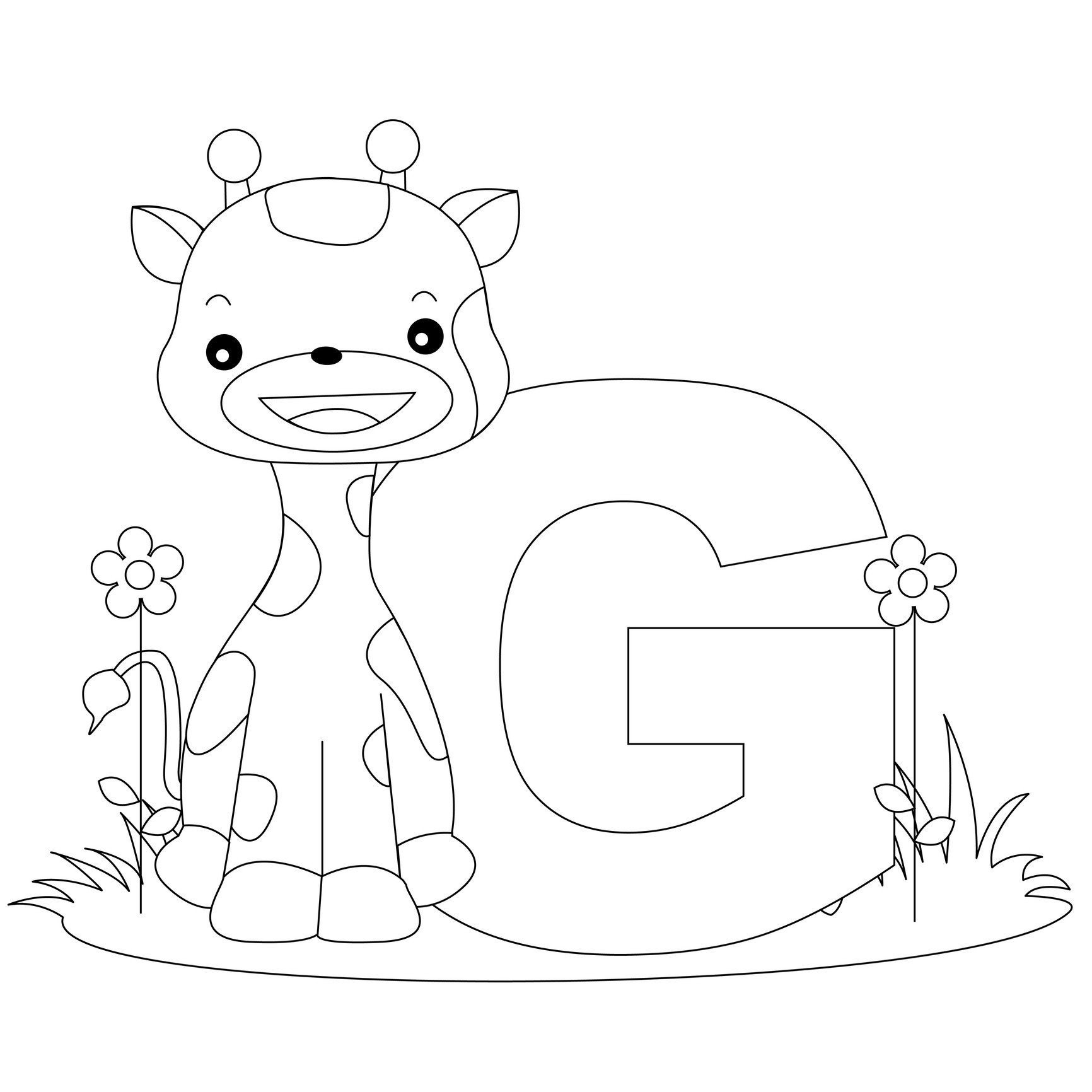 Alphabet Coloring Pages For Toddlers
 Free Printable Alphabet Coloring Pages for Kids Best