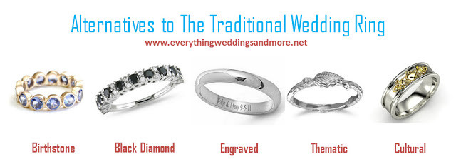 Alternatives To Wedding Rings
 Alternatives to the Traditional Wedding Ring [Guest Post