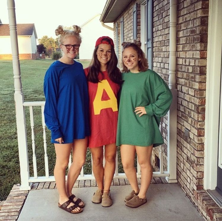 Alvin And The Chipmunks DIY Costume
 Alvin and the Chipmunks costume