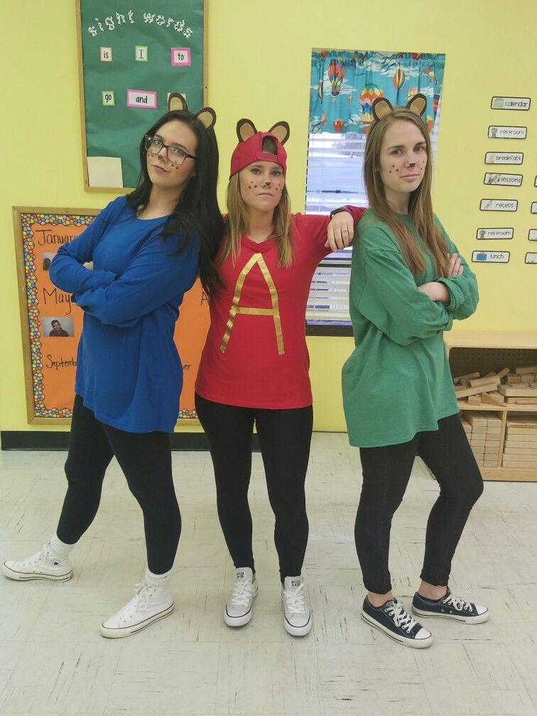 Alvin And The Chipmunks DIY Costume
 Alvin and the chipmunks costume